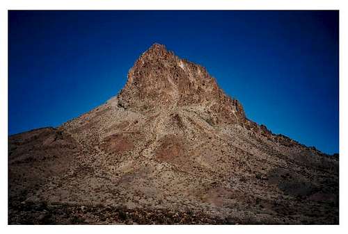 Mopah Peak with a view of its...