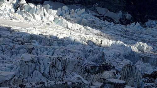 Ice of Dome glacier