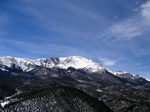 Pikes Peak taken from the...