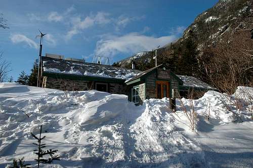 The Carter Notch Hut with...
