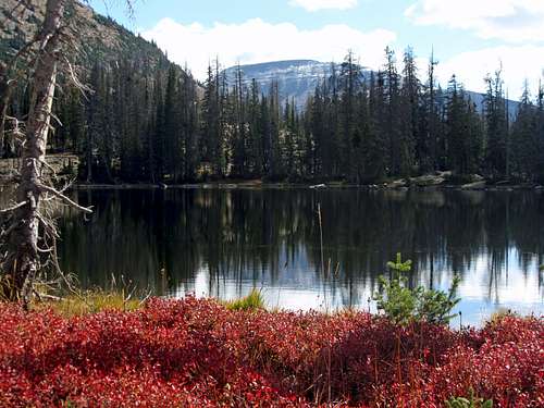 North Twin Lake fall colors