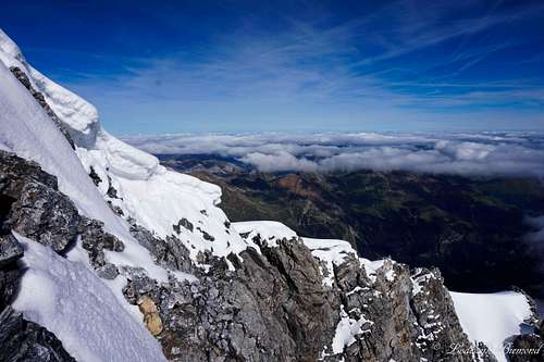 Ortler Summit ridge