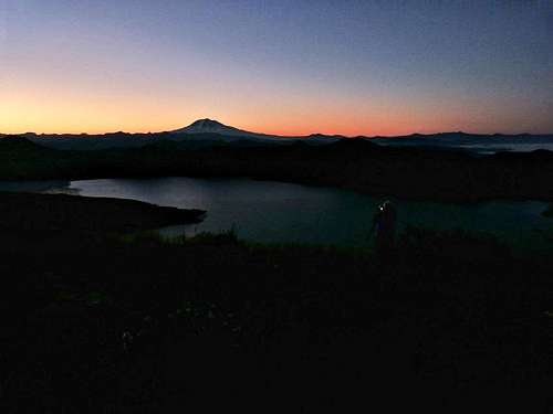 Spirit Lake at Dawn