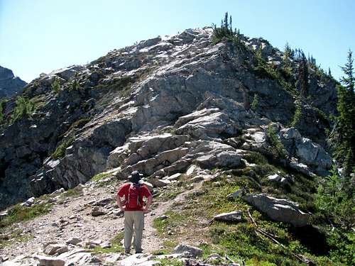 Above Maple Pass on the North Ridge of Frisco