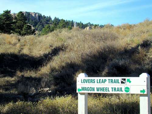Lovers Leap Trail Junction