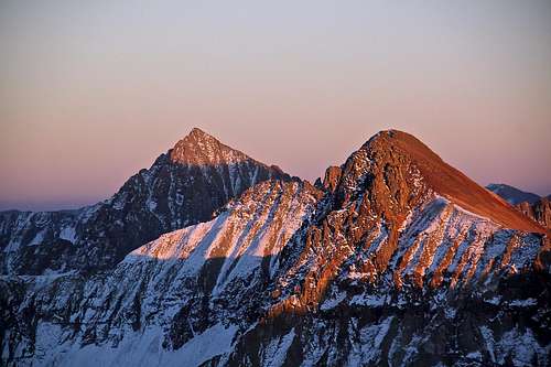 Mount Sneffels and Mears Peak