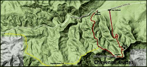 Cheyenne Buttes Trails