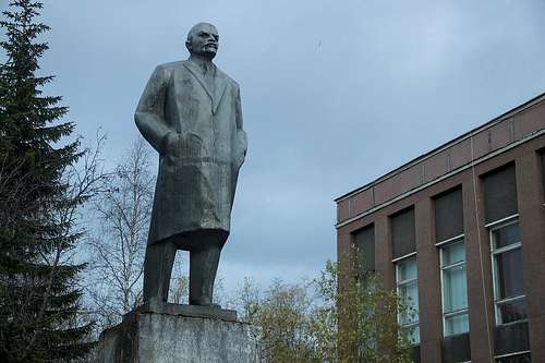 Lenin in Apatity ;-)