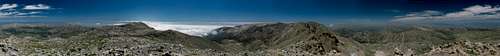 360° summit panorama from Spathi
