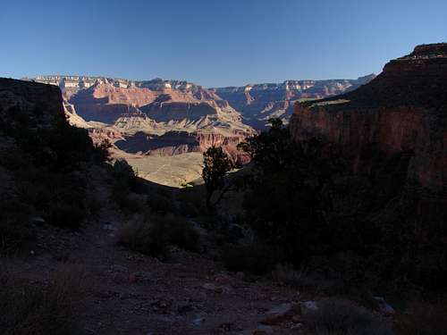 Bright Angel Trail Morning View