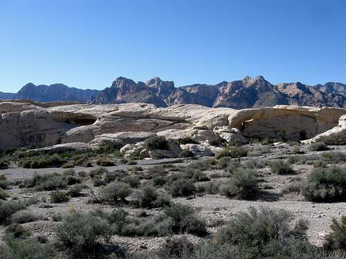 Sandstone Peaks in Red Rock Canyon National Conservation Area