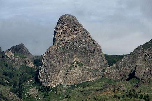 Rooque de Agando seen from the south
