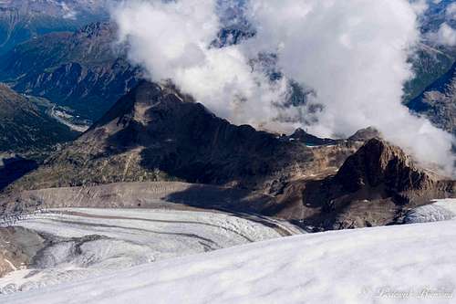 Pers Glacier and Diavolezza