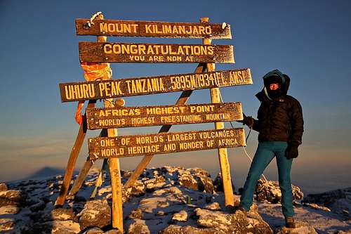 Pole, Pole up to the top of Africa