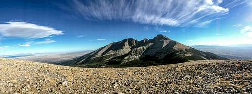 Wheeler Peak From Bald Mountain