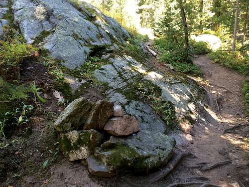 Large Cairn on the Piney River Trail