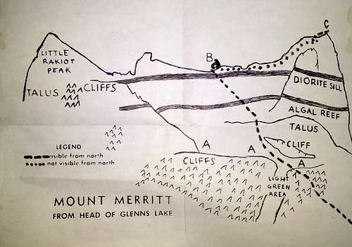 J. Gordon Edwards Mokowanis Lake Route Diagram