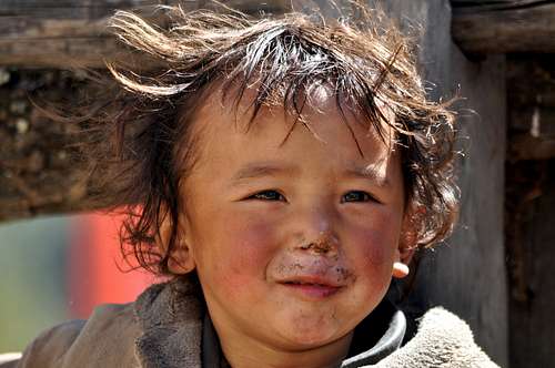 Faces - Nepali kid
