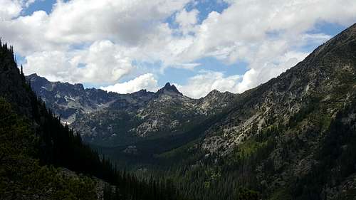 Views on the Trail to Colchuck Lake