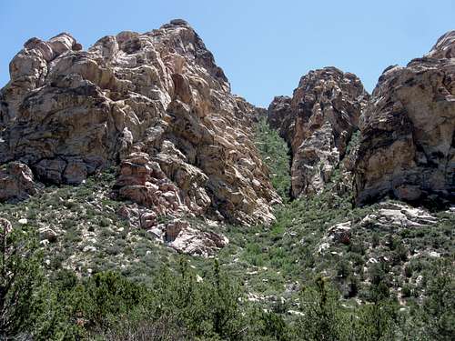White Rock Hills From the West