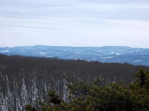 West Virginia Ridges from Eagle Rock