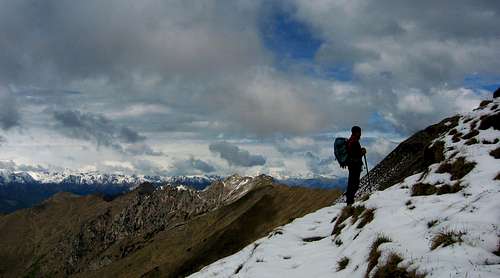 Gavardina-Dosso della Torta ridge from Corni di Pichea