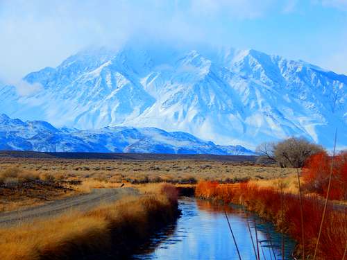 Mount Tom and the Owens River Valley