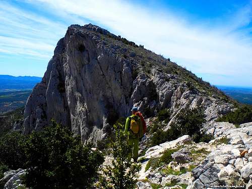 One of several summits of Montagne de Sainte Victoire