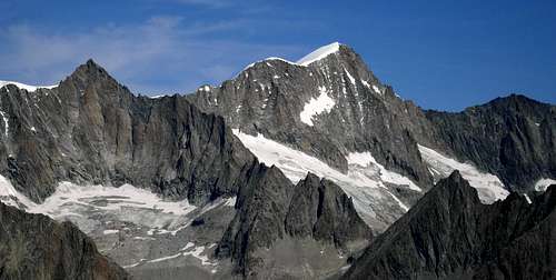 Nesthorn seen from the summit of Wiwannihorn