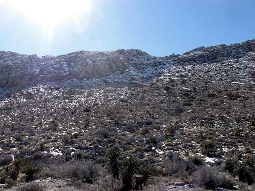 The North Side of Goat Bed Peak