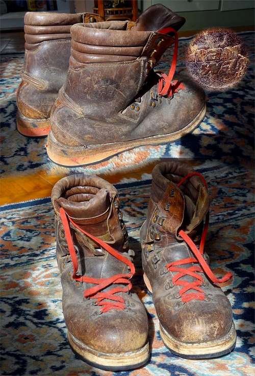 Classic Mountaineering Leather Boots