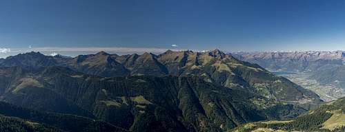 Western Alpi Orobie above Valtellina