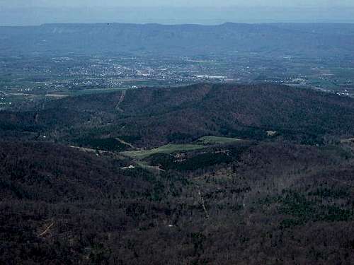View of the Shenandoah Valley.