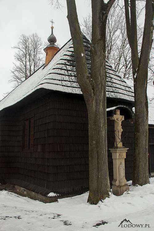 Wooden church in Jurgow