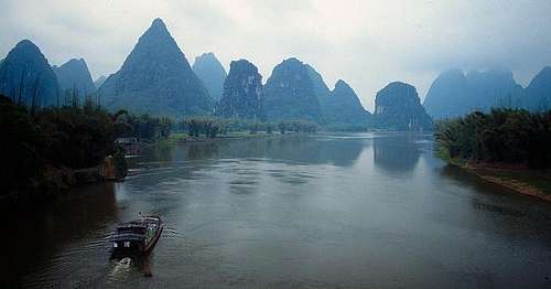 Cruising on the Li (Lijiang)...
