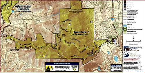 Apex Park Map