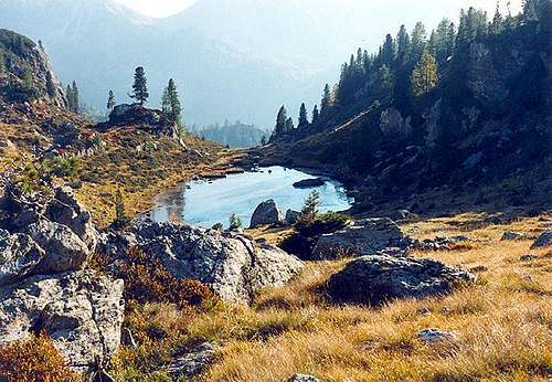 Alpine lakes in Trentino