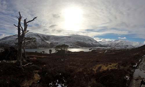 Loch Affric and Caledonian Forest