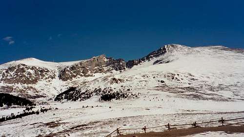 Mount Bierstadt Winter Photos