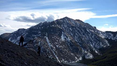 Yamnuska Peak from the South Ridge
