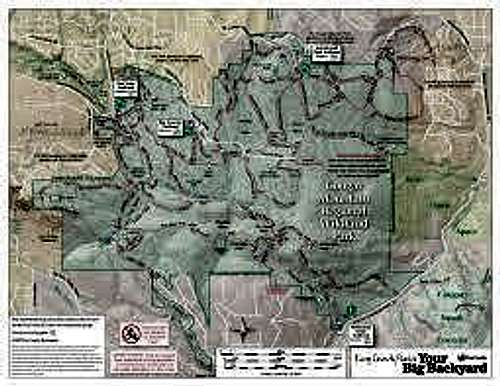 Cougar Mountain Trail Map