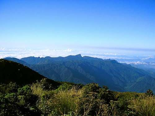 Southeast view : Pico de São...