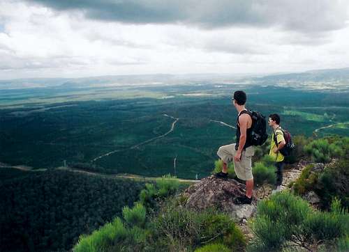 Summit of Mt Beerwah Australia