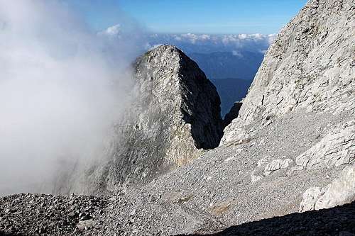 Monte Coglians / Hohe Warte ascent