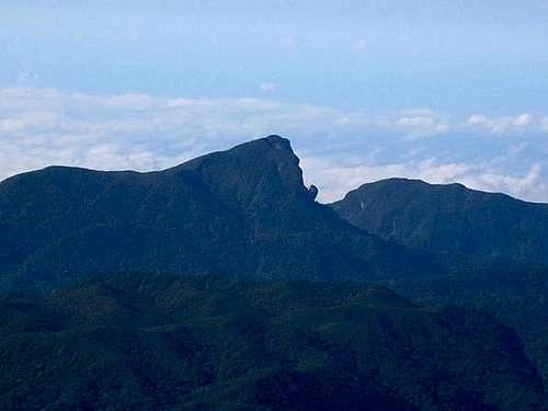 São Joao Peak ( 1800 mts )...