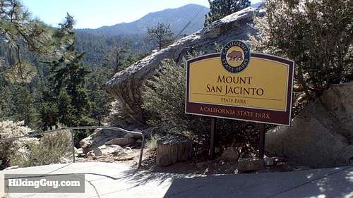 Starting the San Jacinto Hike from the Tram