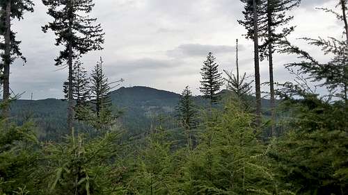 The view of East Tiger from South Tiger