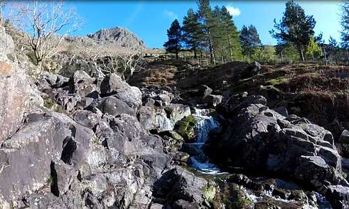Near the start of Stickle Ghyll
