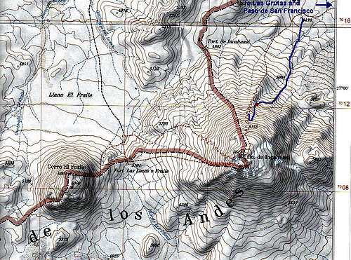 Map Incahuasi