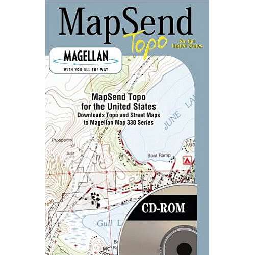 MapSend Topo 2D Software